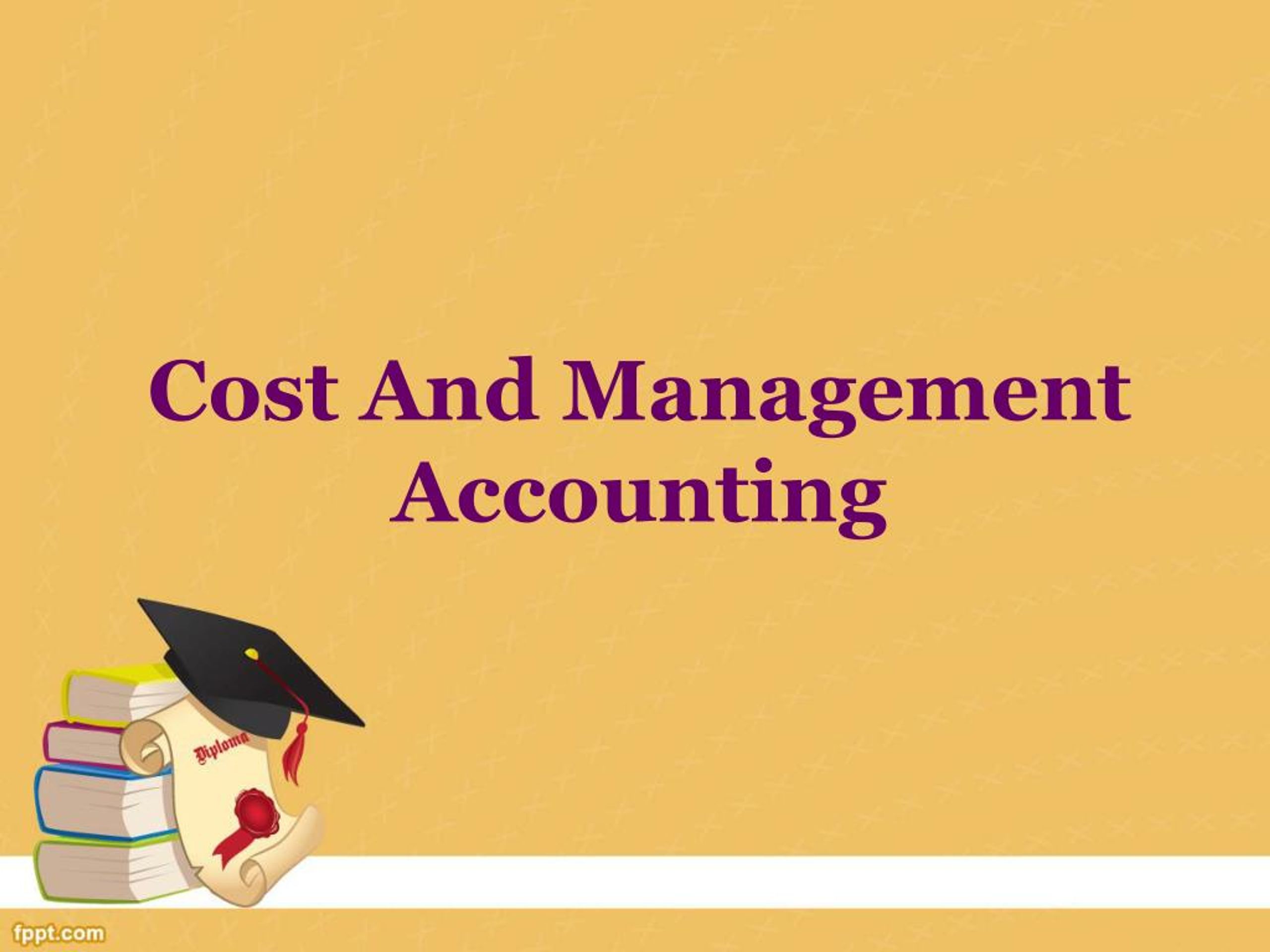 term paper on cost and management accounting