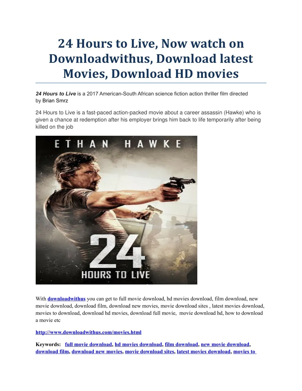 24 hours to live now watch on downloadwithus n.