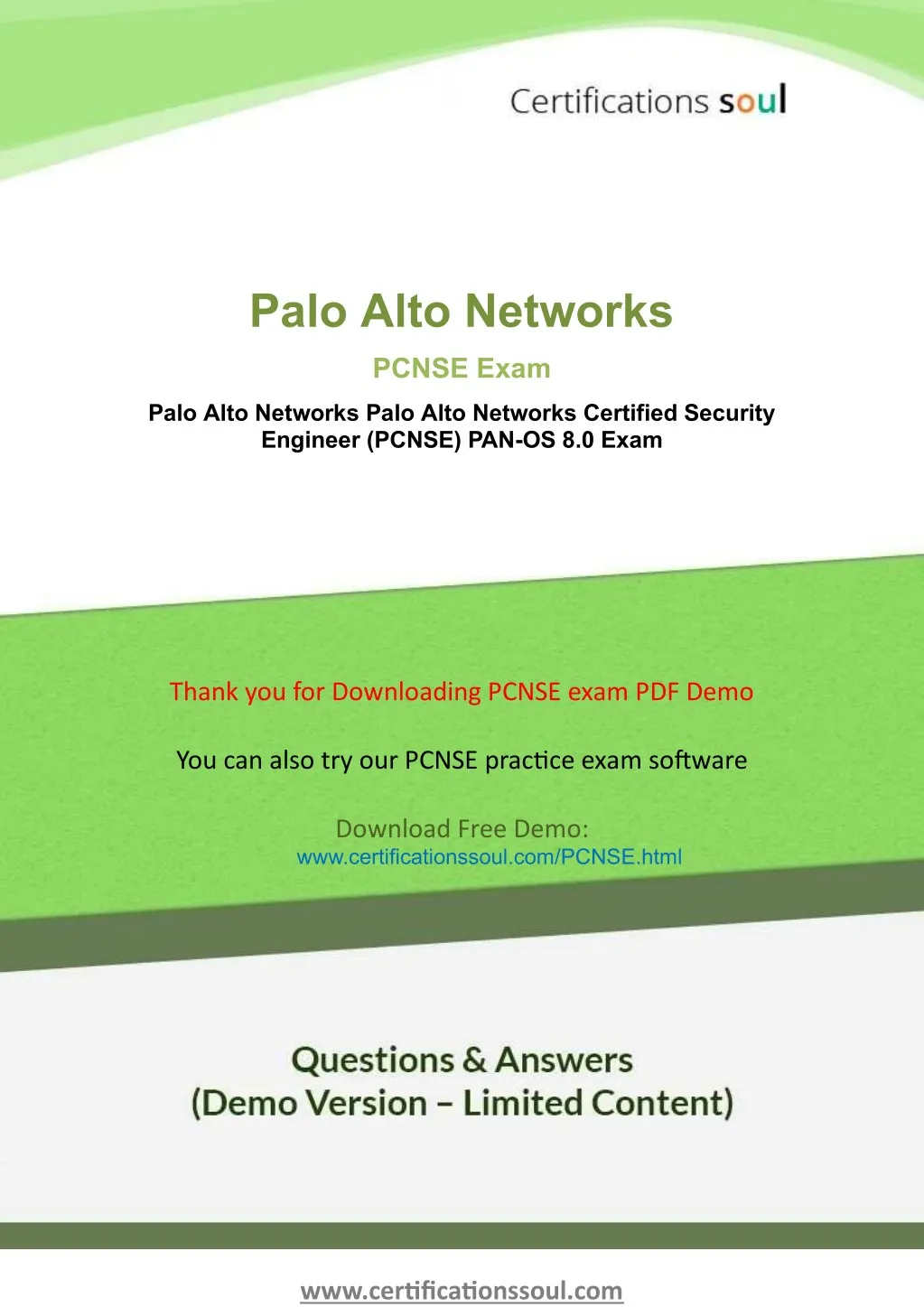 Reliable PCNSE Exam Answers
