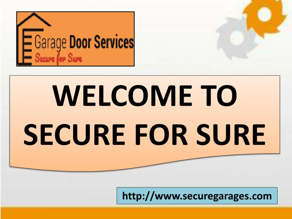 welcome to secure for sure n.