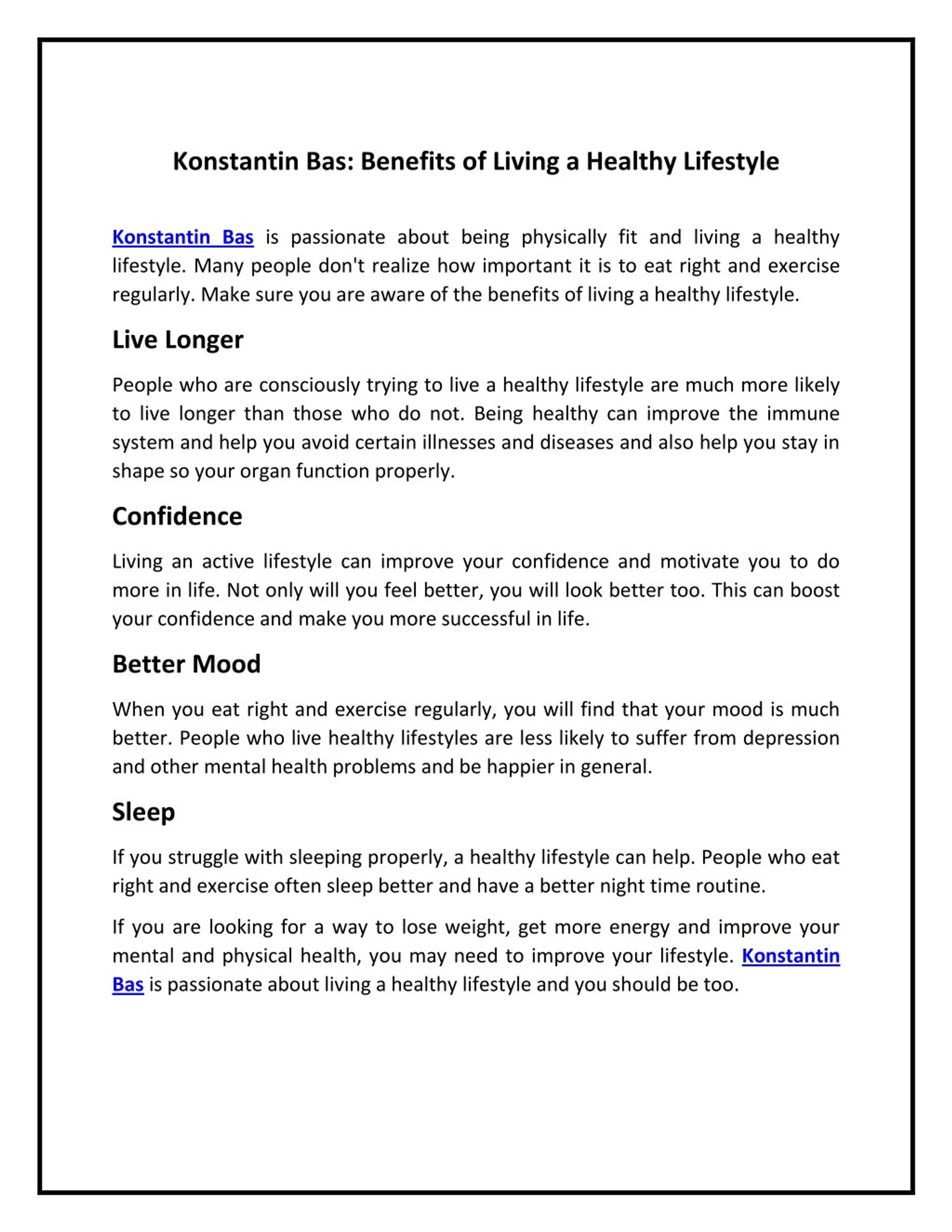 Healthy Lifestyle Benefits: What They Are, How to Get Them & More