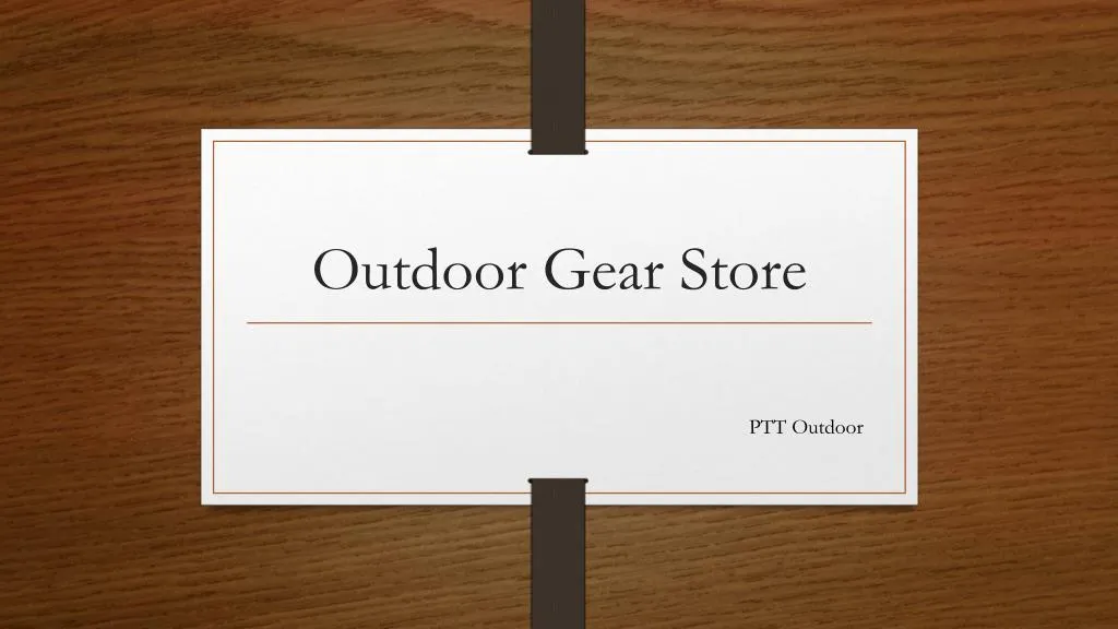 outdoor gear store n.