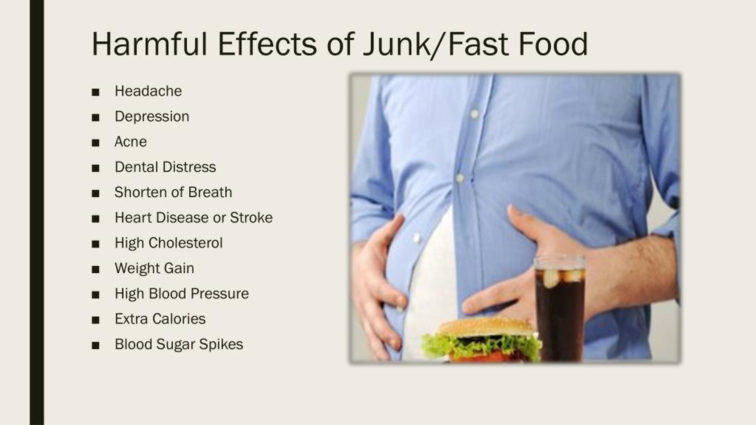 Junk Food Types