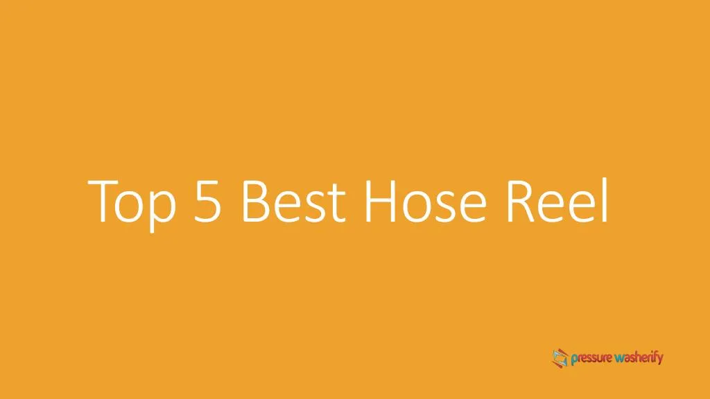 top 5 best hose reel n.
