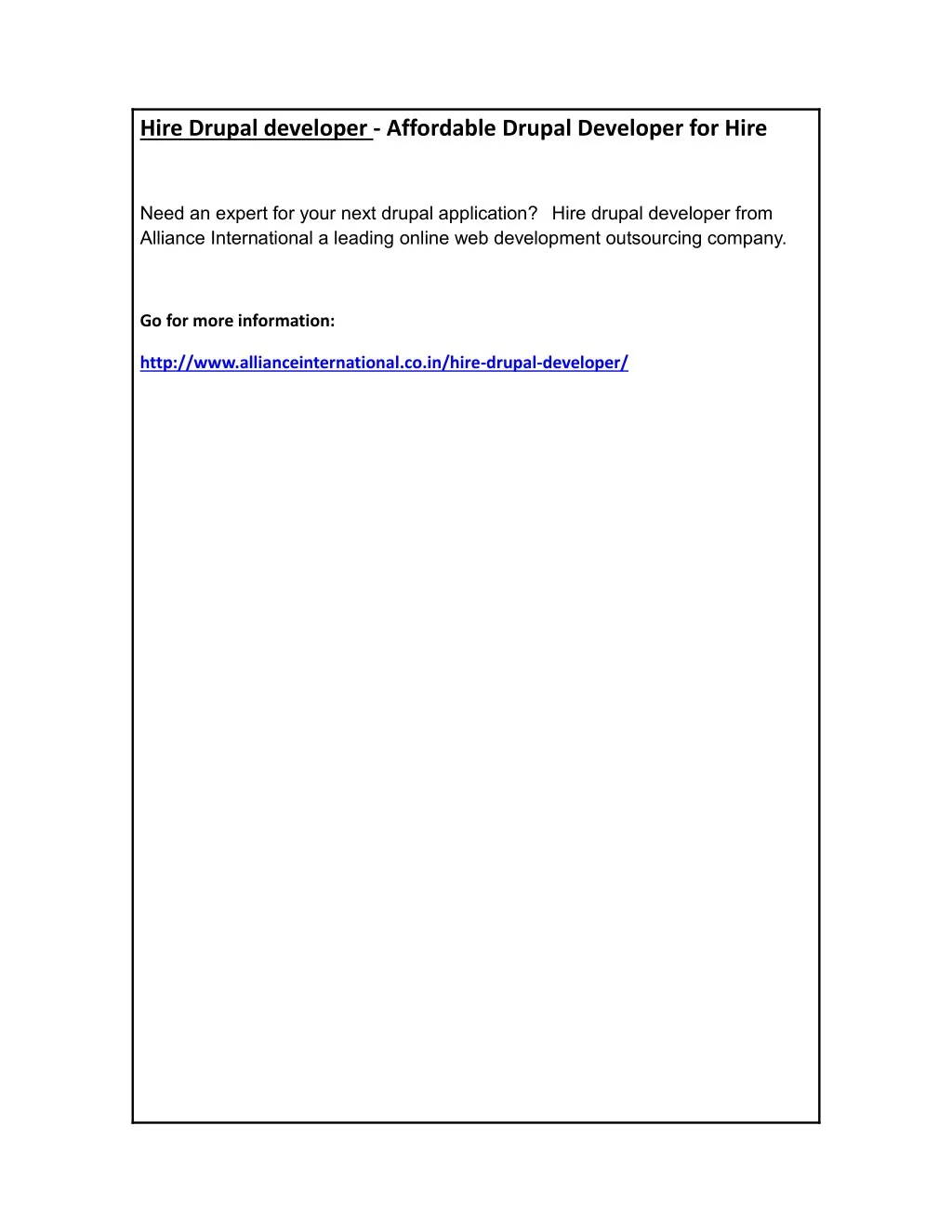 hire drupal developer affordable drupal developer n.