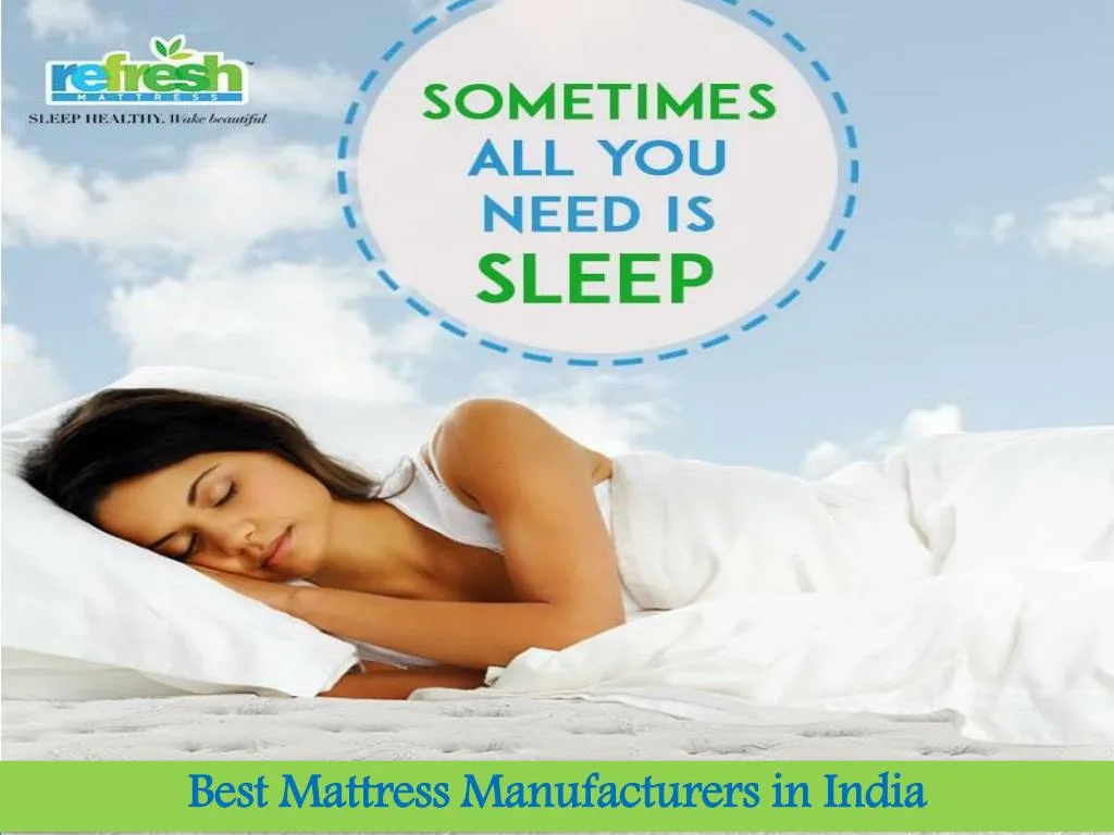 best mattress manufacturers in india n.