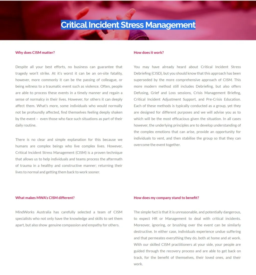 PPT - Critical Incident Stress Management Melbourne, Traumatic Incident ...