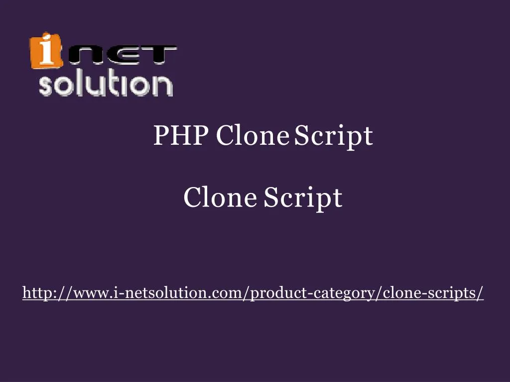 php clone script clone script n.