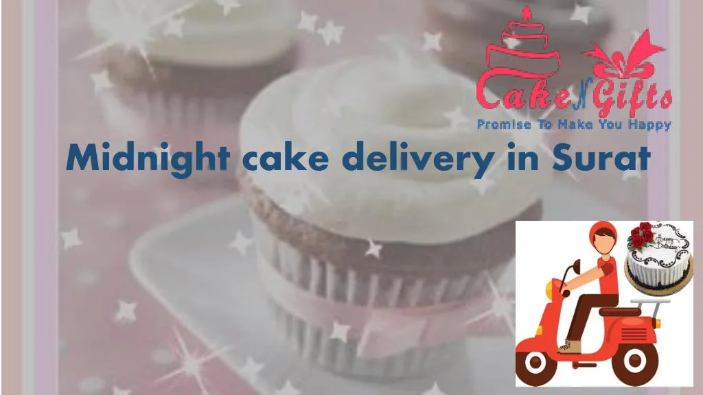 midnight cake delivery in surat n.