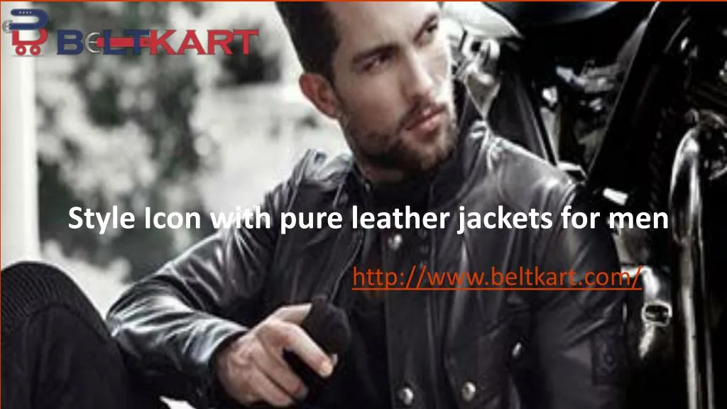 style icon with pure leather jackets for men n.