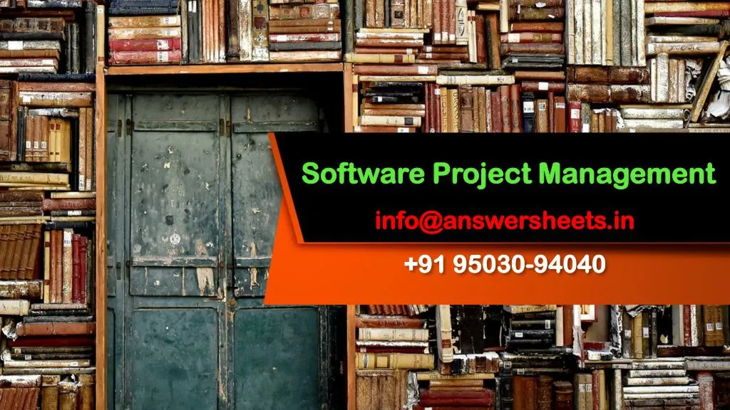 software project management info@answersheets in 91 95030 94040 n.