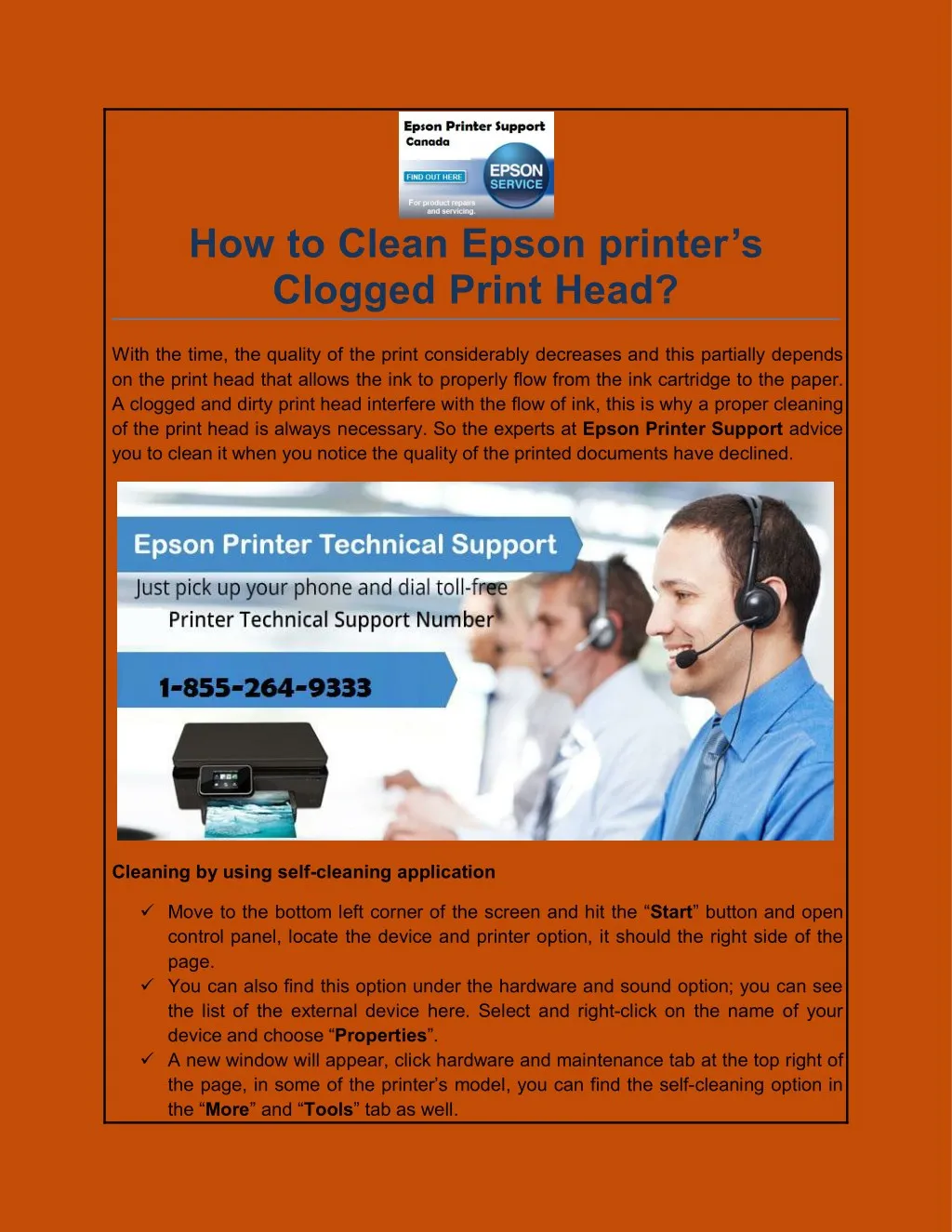 PPT - How To Clean Epson Printerâ€™s Clogged Print Head? PowerPoint ...