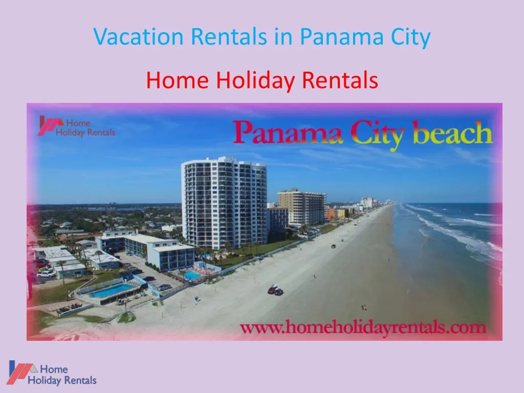 vacation rentals in panama city n.