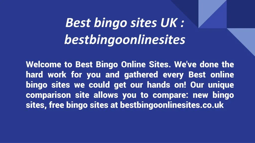 best bingo sites uk bestbingoonlinesites n.