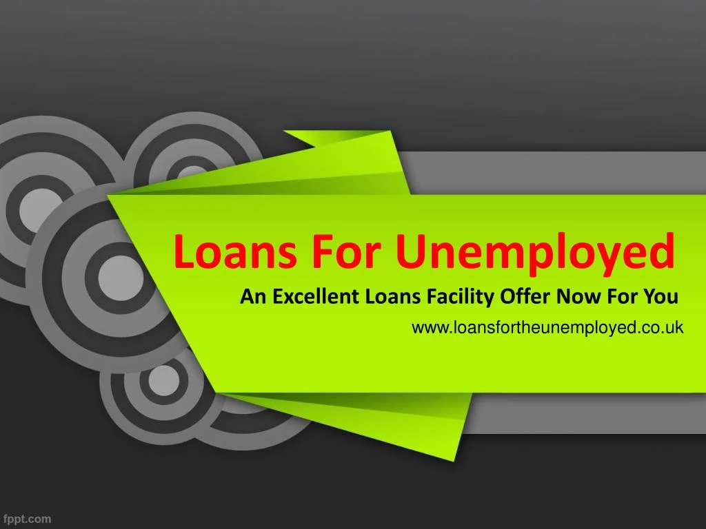 salaryday lending options by way of unemployment