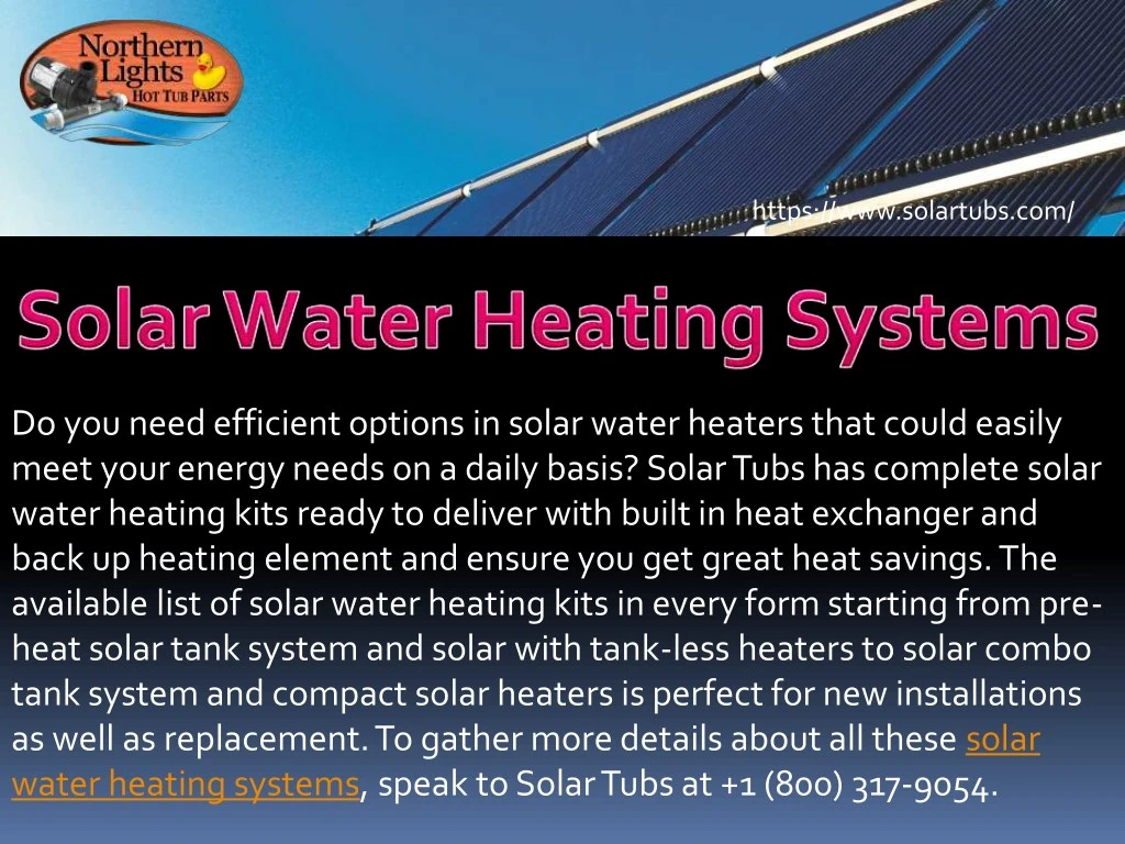 Ppt Solar Water Heating Systems Powerpoint Presentation