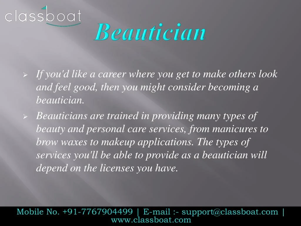 PPT Beautician Course in Pune PowerPoint Presentation free download PPT Beautician Course in Pune PowerPoint Presentation free download