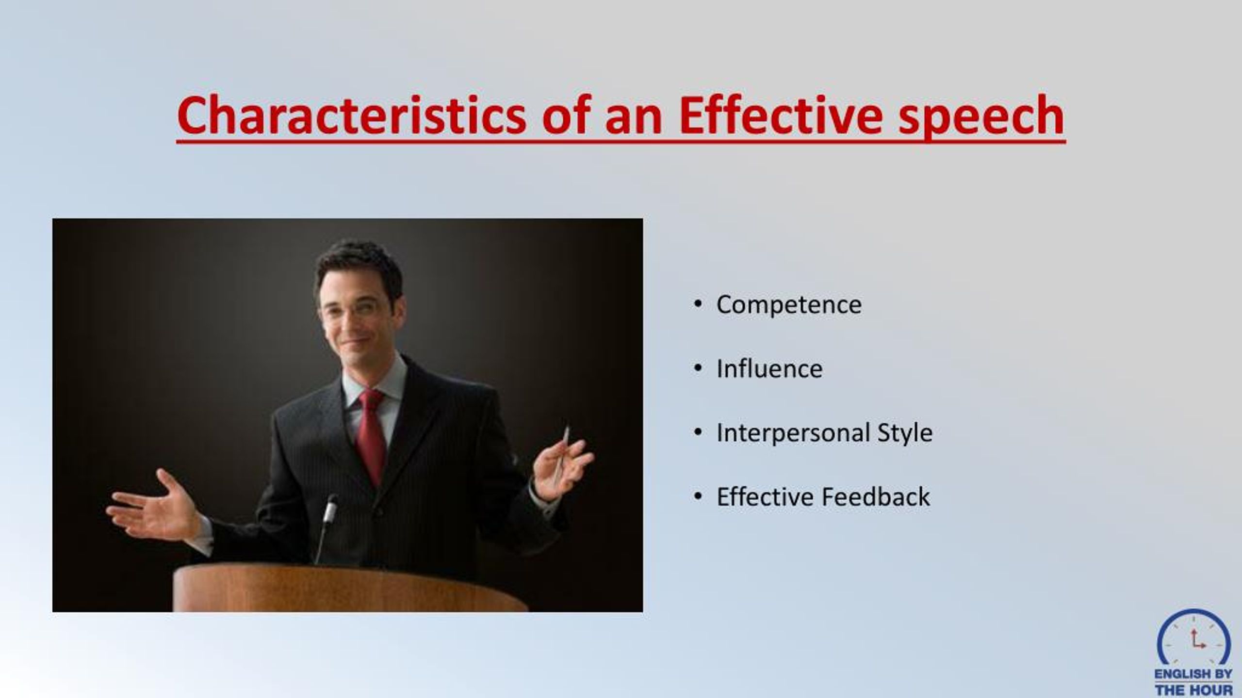 an effective speech is