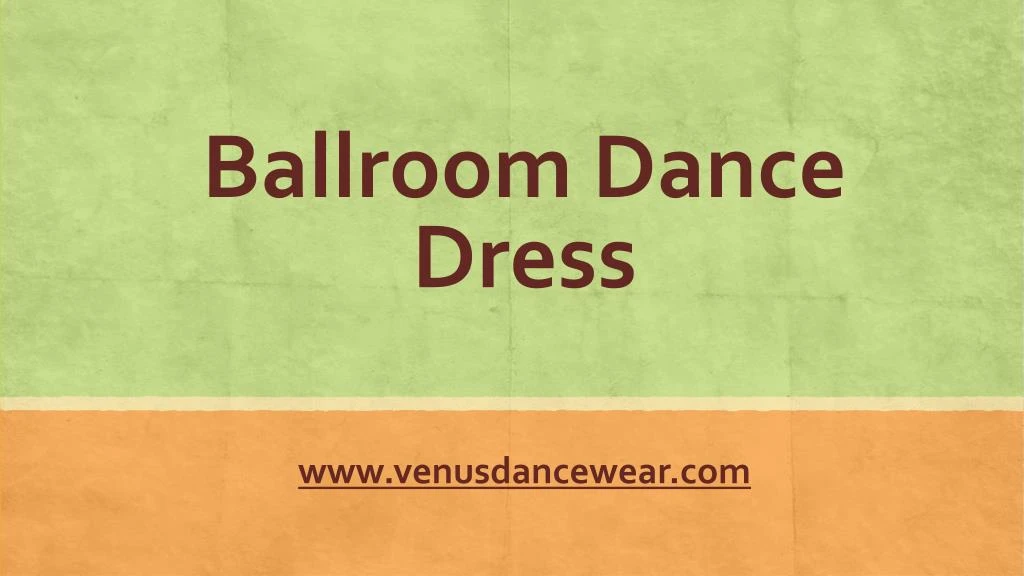 ballroom dance dress n.