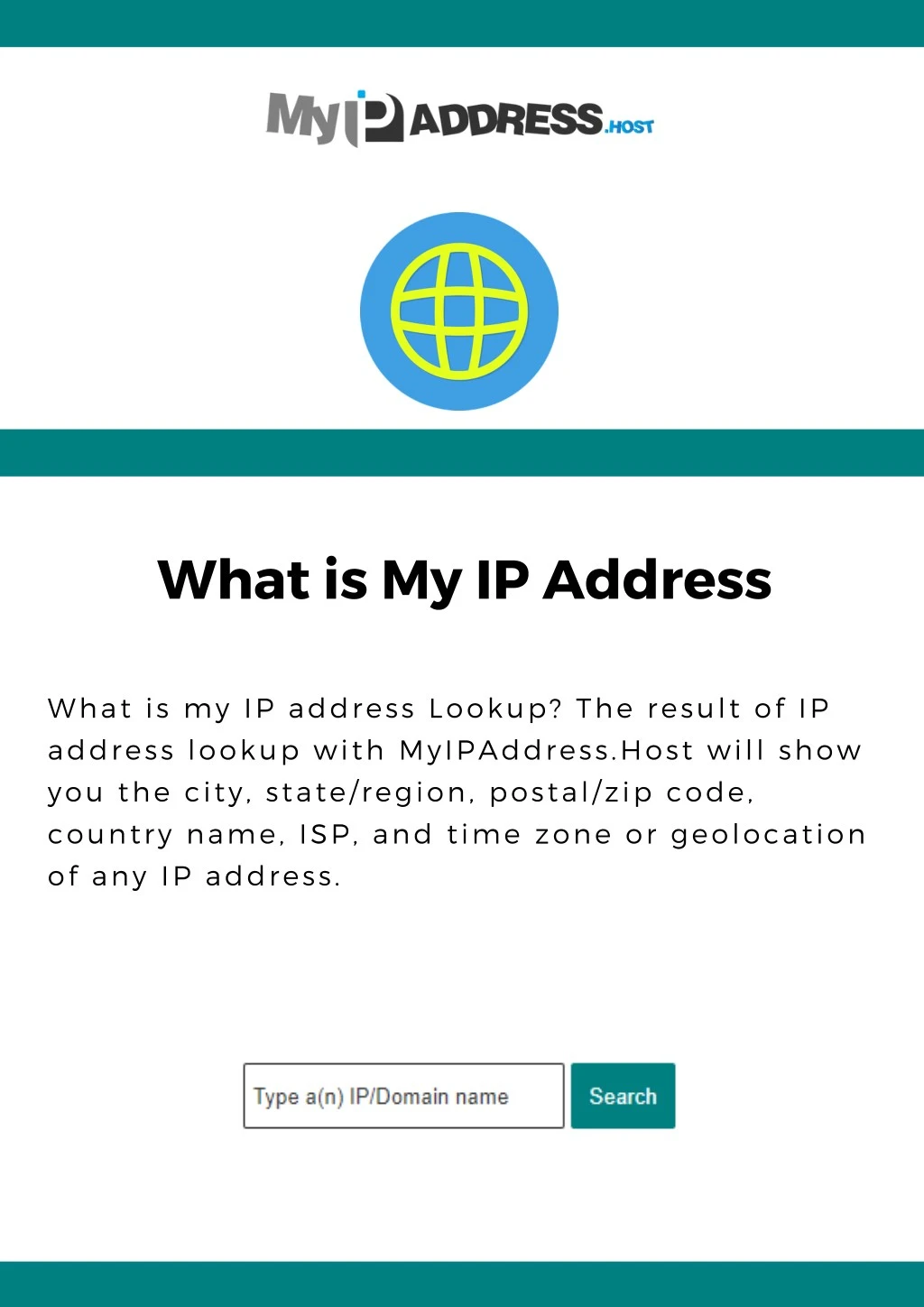 myaddress ip