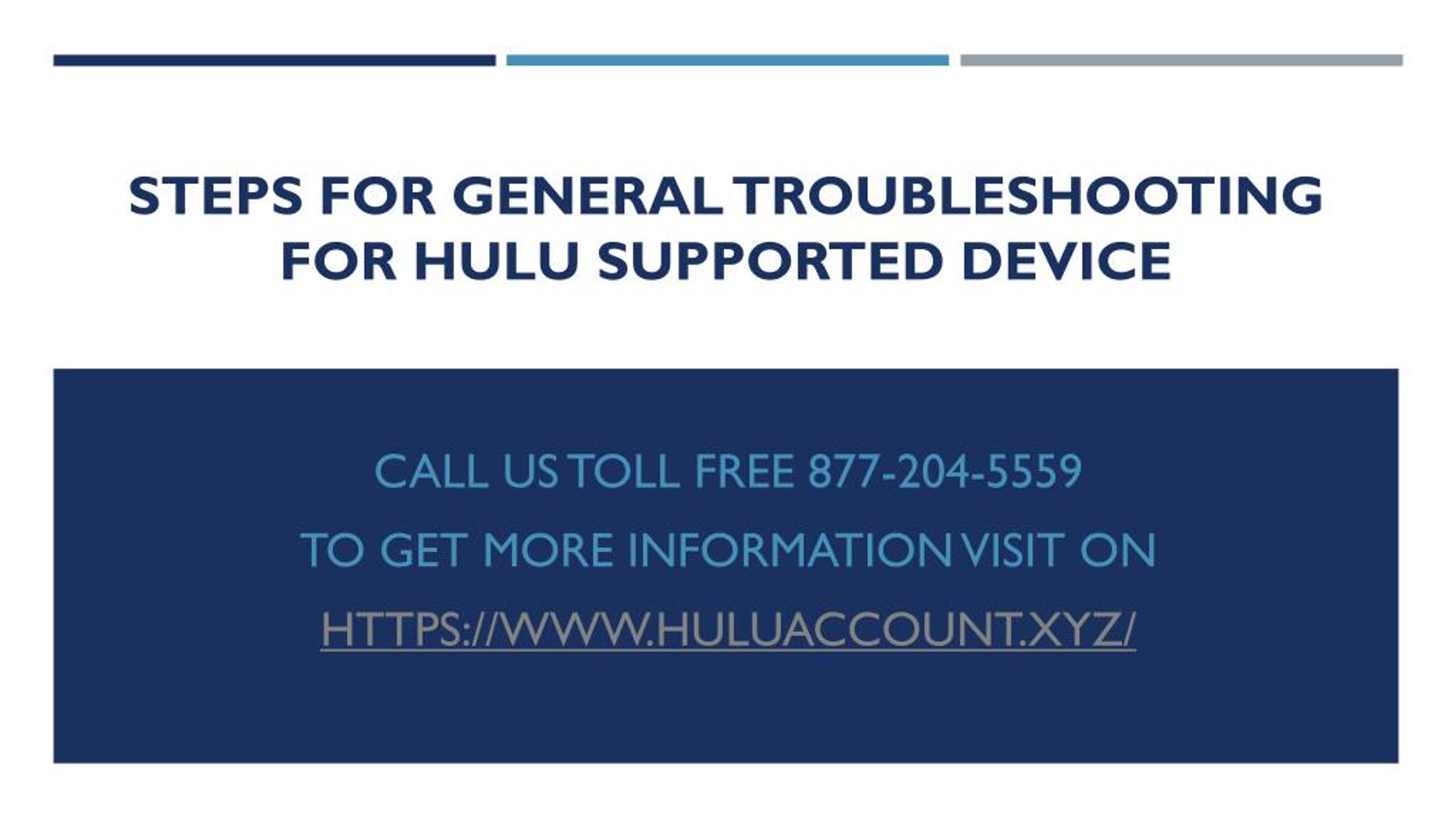 ppt-steps-for-general-troubleshooting-for-hulu-supported-device