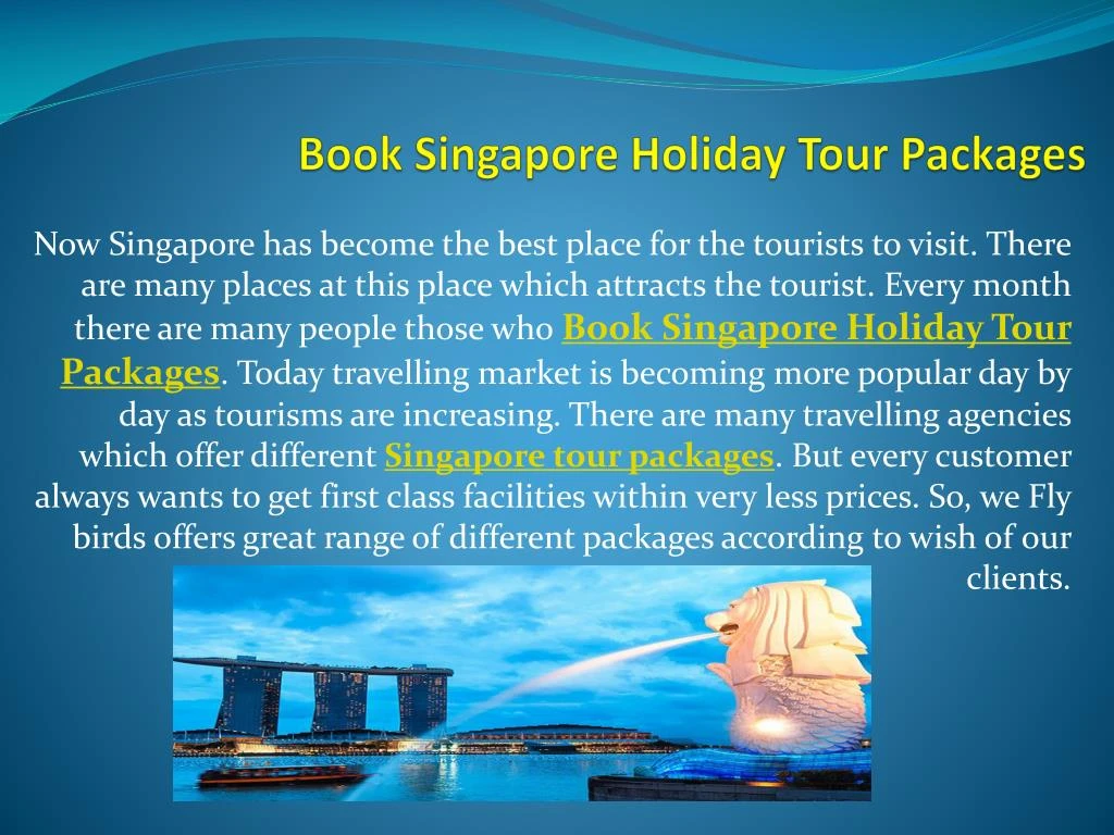 book singapore holiday tour packages n.
