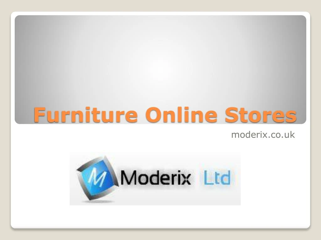 PPT Furniture Online Stores PowerPoint Presentation, free download