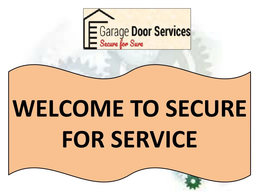 welcome to secure for service n.
