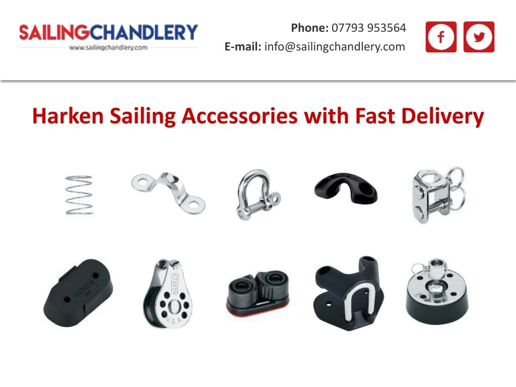 PPT Harken Sailing Accessories with Fast Delivery PowerPoint