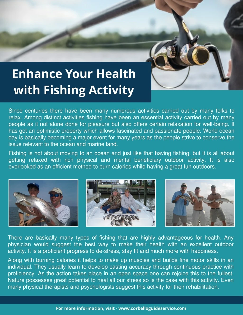 enhance your health with fishing activity n.