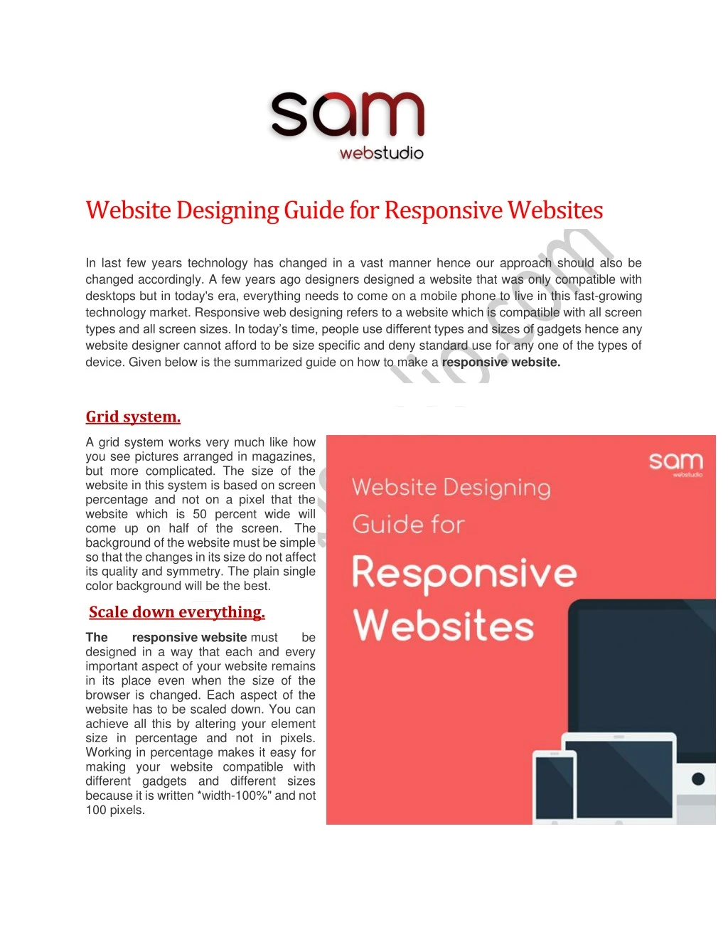 website designing guide for responsive websites n.