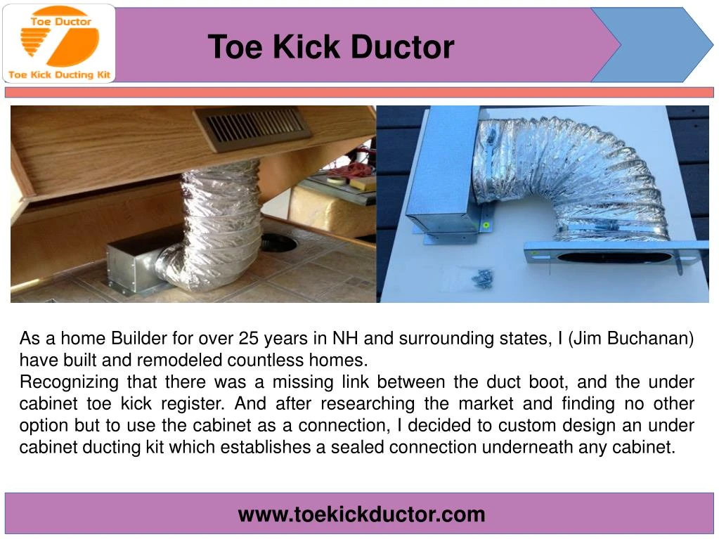 Ppt The Official And Toe Ductor Under Cabinet Kick