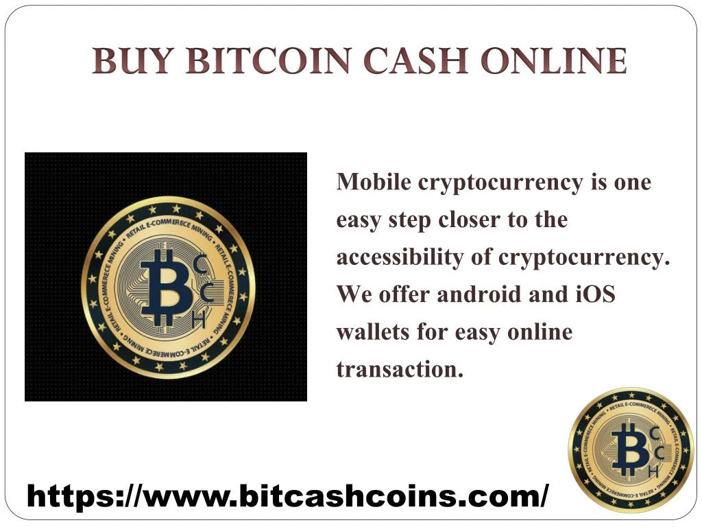 PPT - Buy Bitcoin Cash Online in Singapore PowerPoint ...