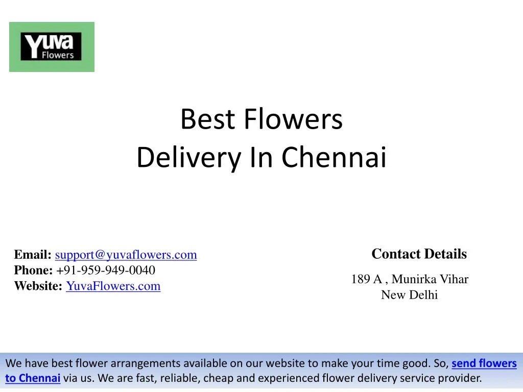 best flowers delivery in chennai n.
