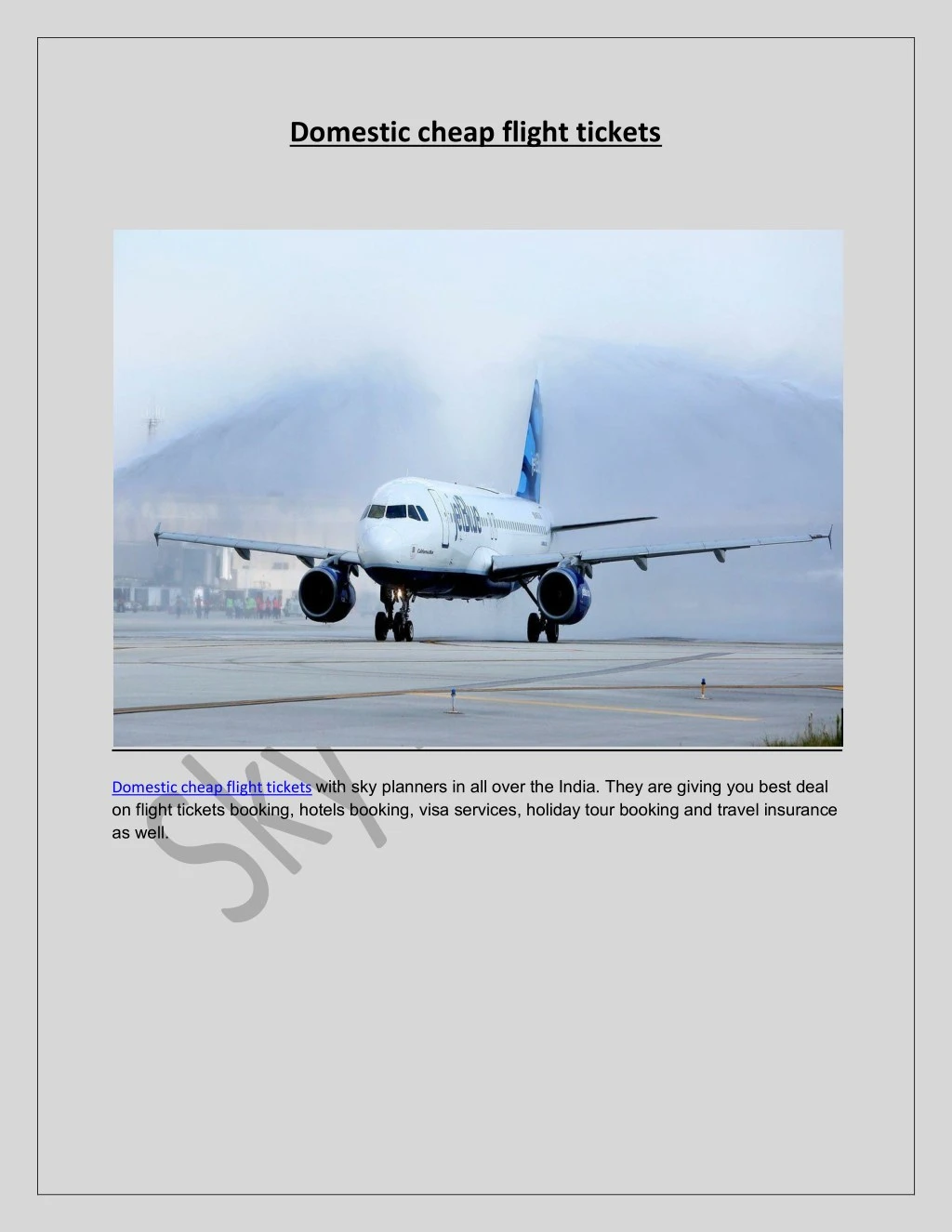 domestic cheap flight tickets n.