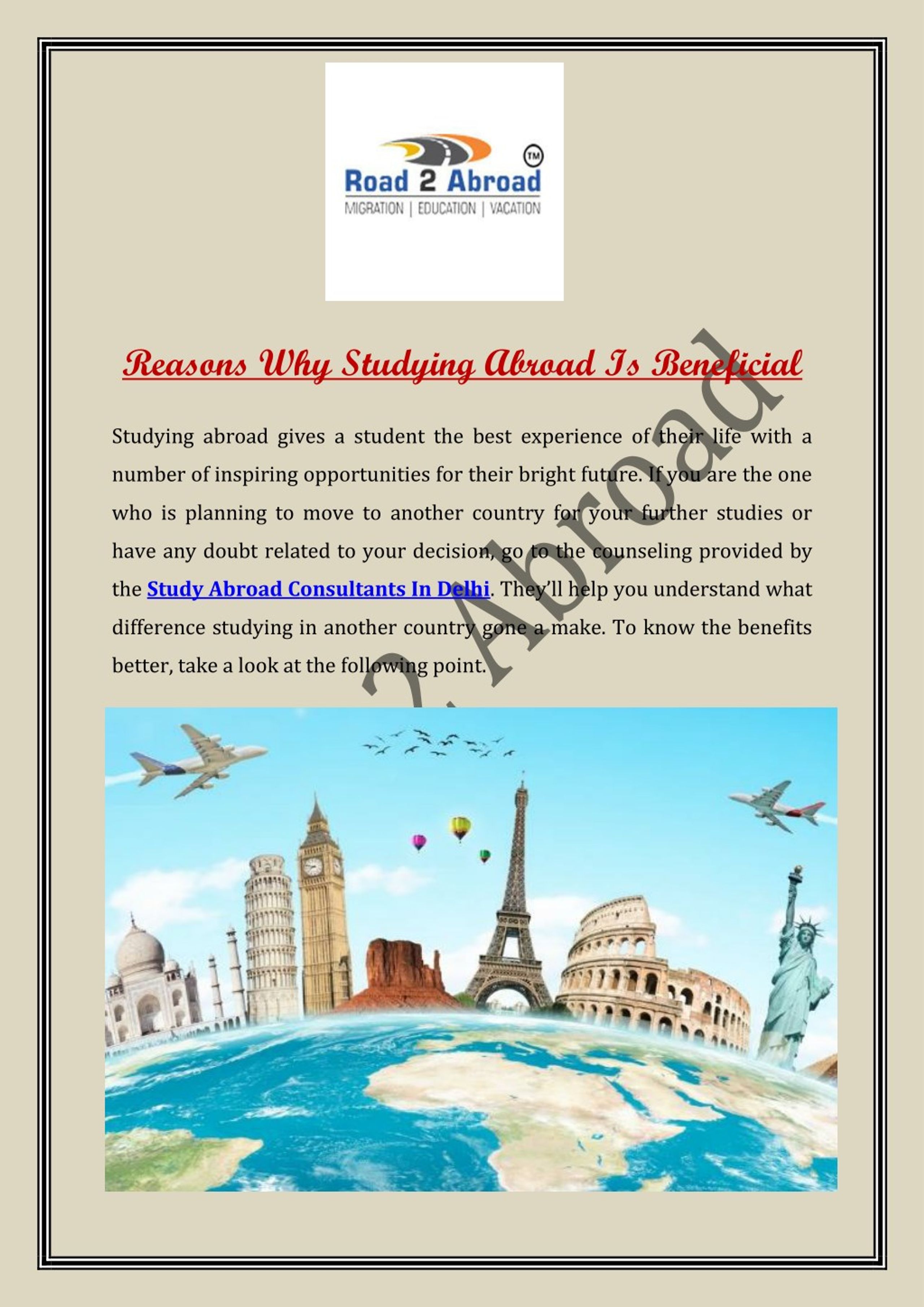 why studying abroad is beneficial essay