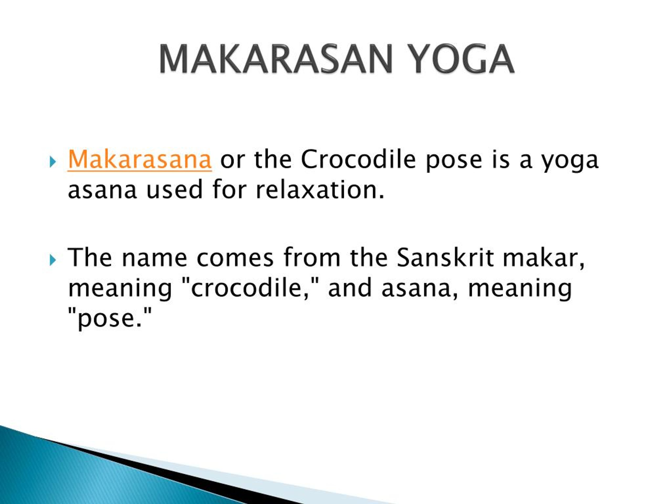 Makarasana (Crocodile Pose): Benefits, How to do?- Variations