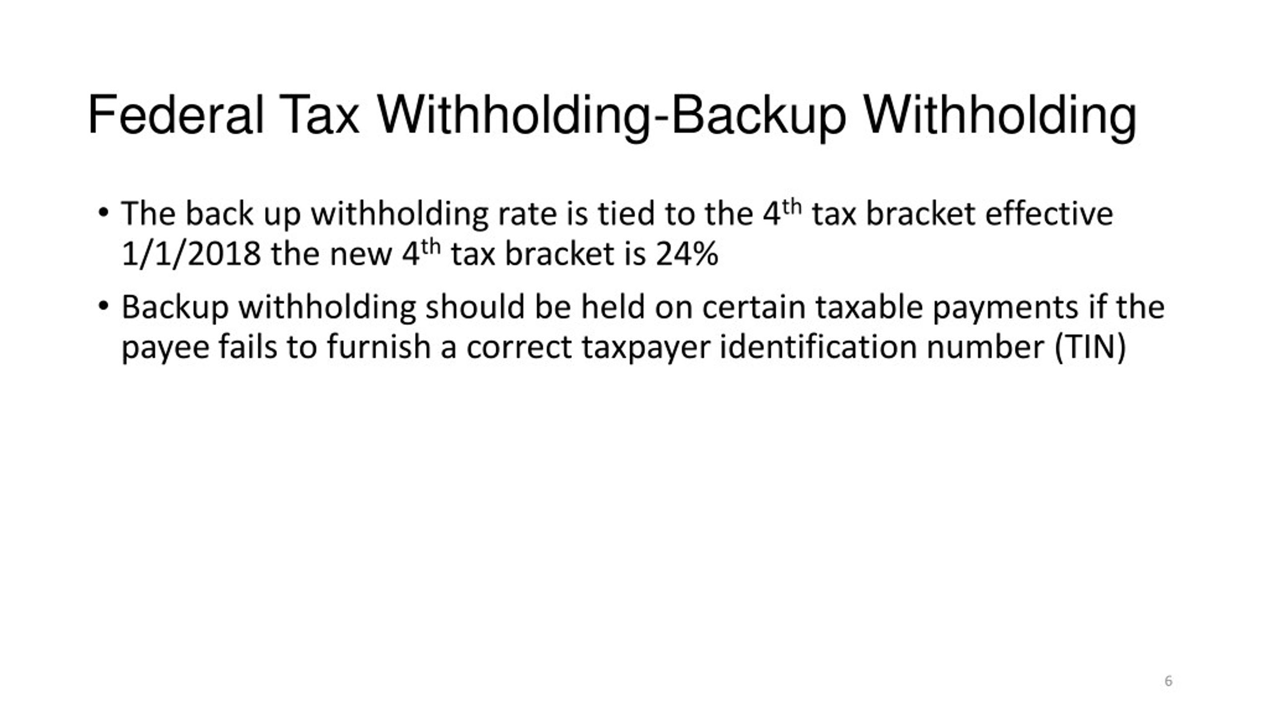 irs backup withholding meaning