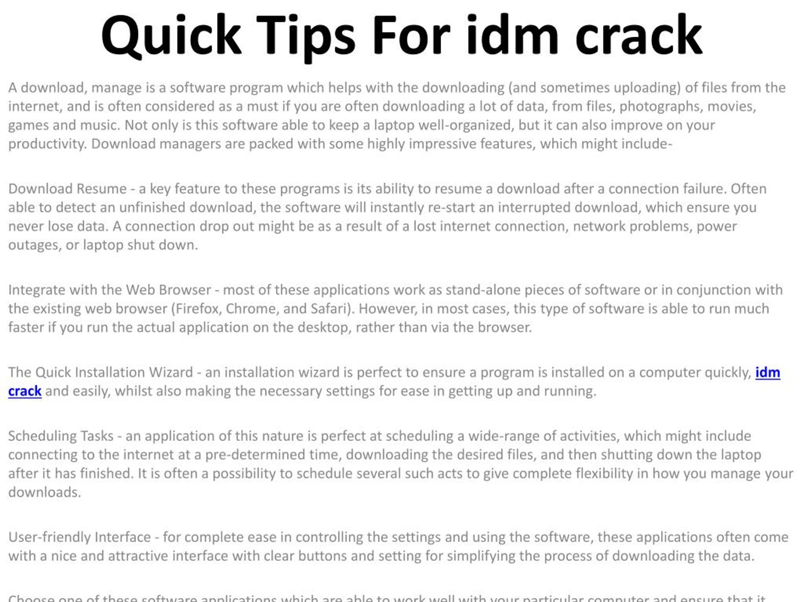 how to download idm crack in laptop