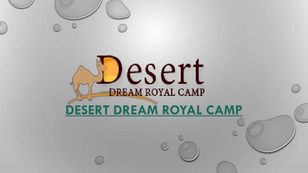 desert dream royal camp n.