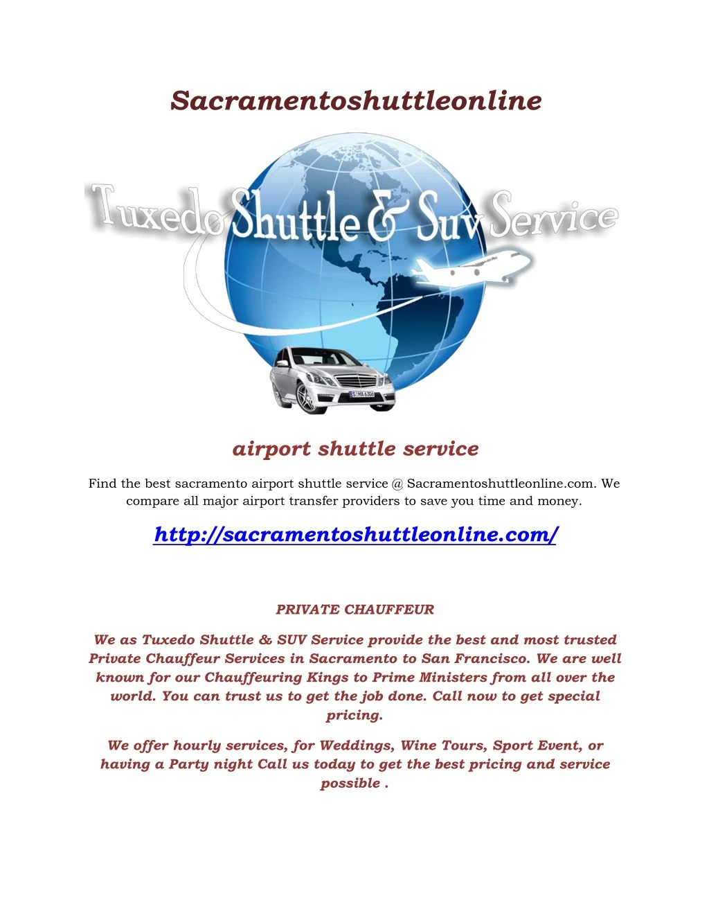 PPT airporter shuttle PowerPoint Presentation, free download ID7836396