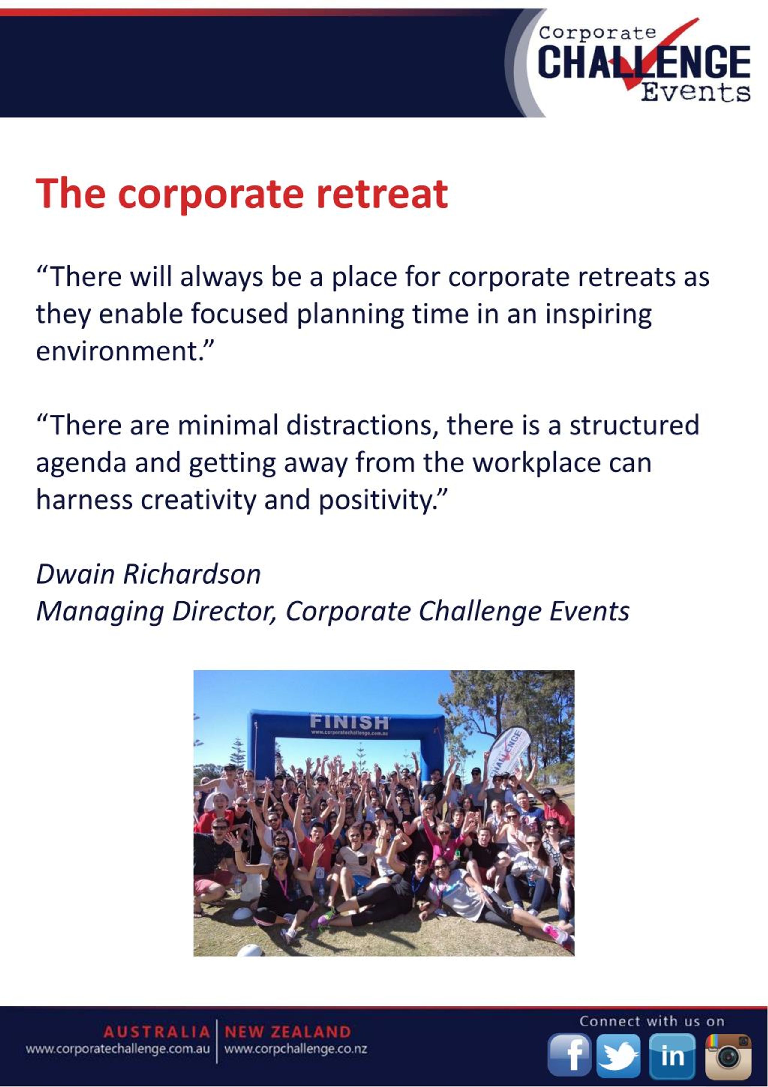 company retreat presentation