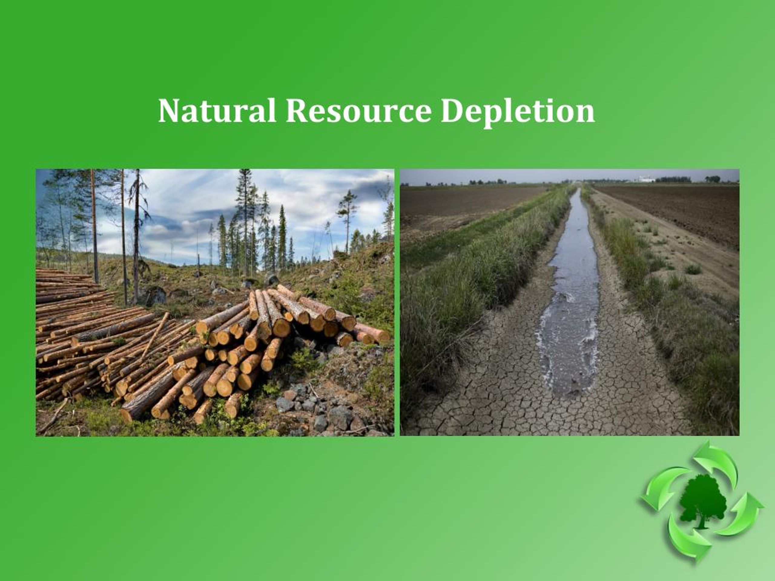 powerpoint presentation on depletion of natural resources