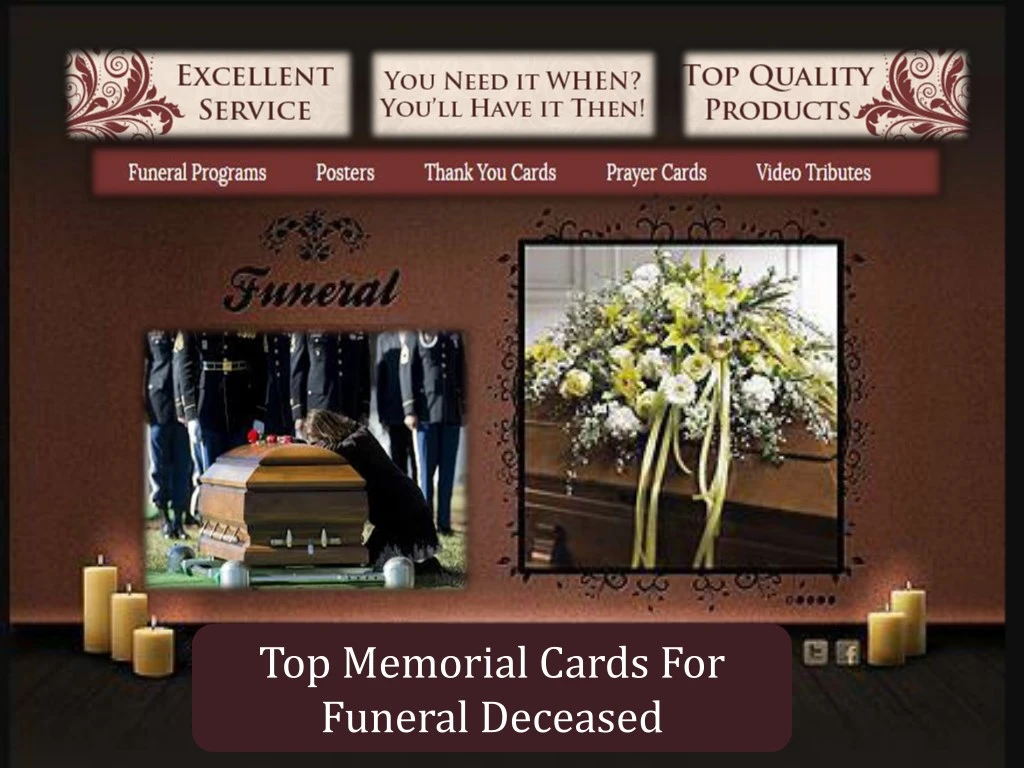 Memorial Card Template Free Download from image4.slideserve.com
