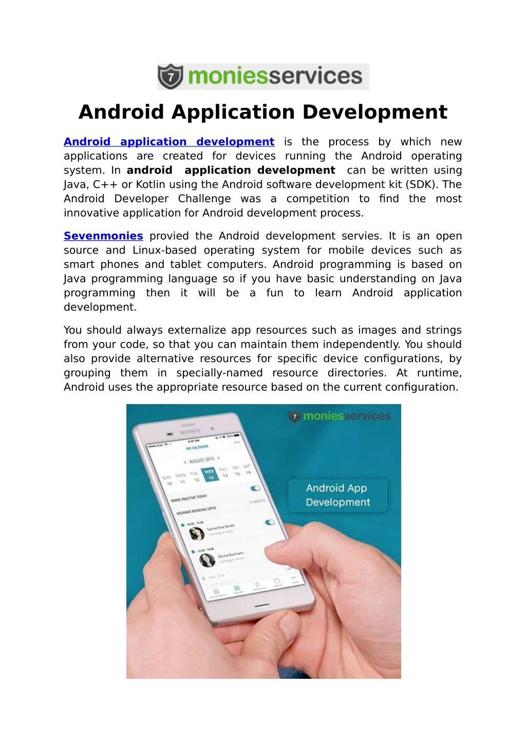 android application development n.