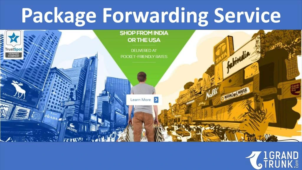 package forwarding service n.