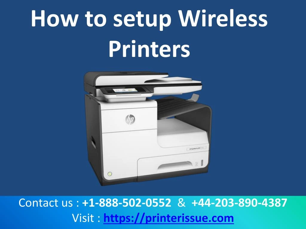 how to setup wireless printers n.