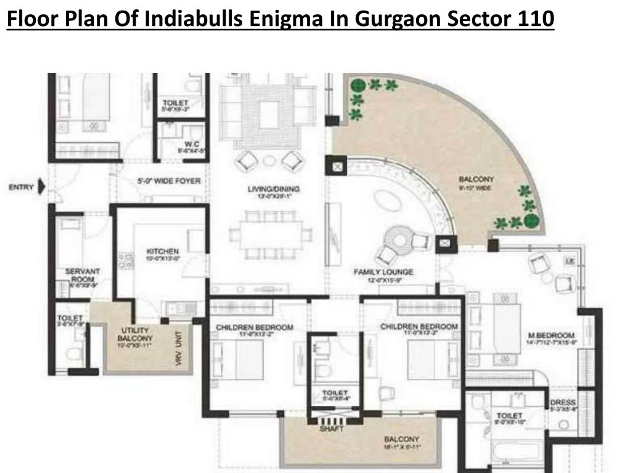 Indiabulls Enigma in Sector 110, Gurgaon - Price, Reviews & Floor Plan