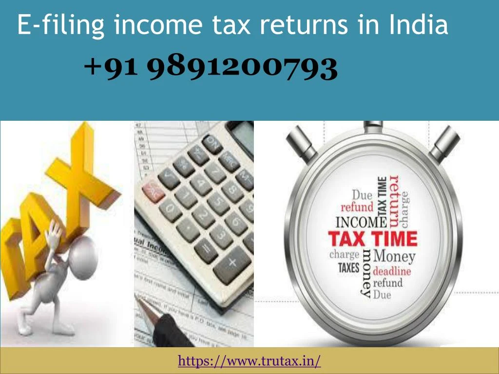 PPT How do I pay tax and ITR filing in India 91 9891200793