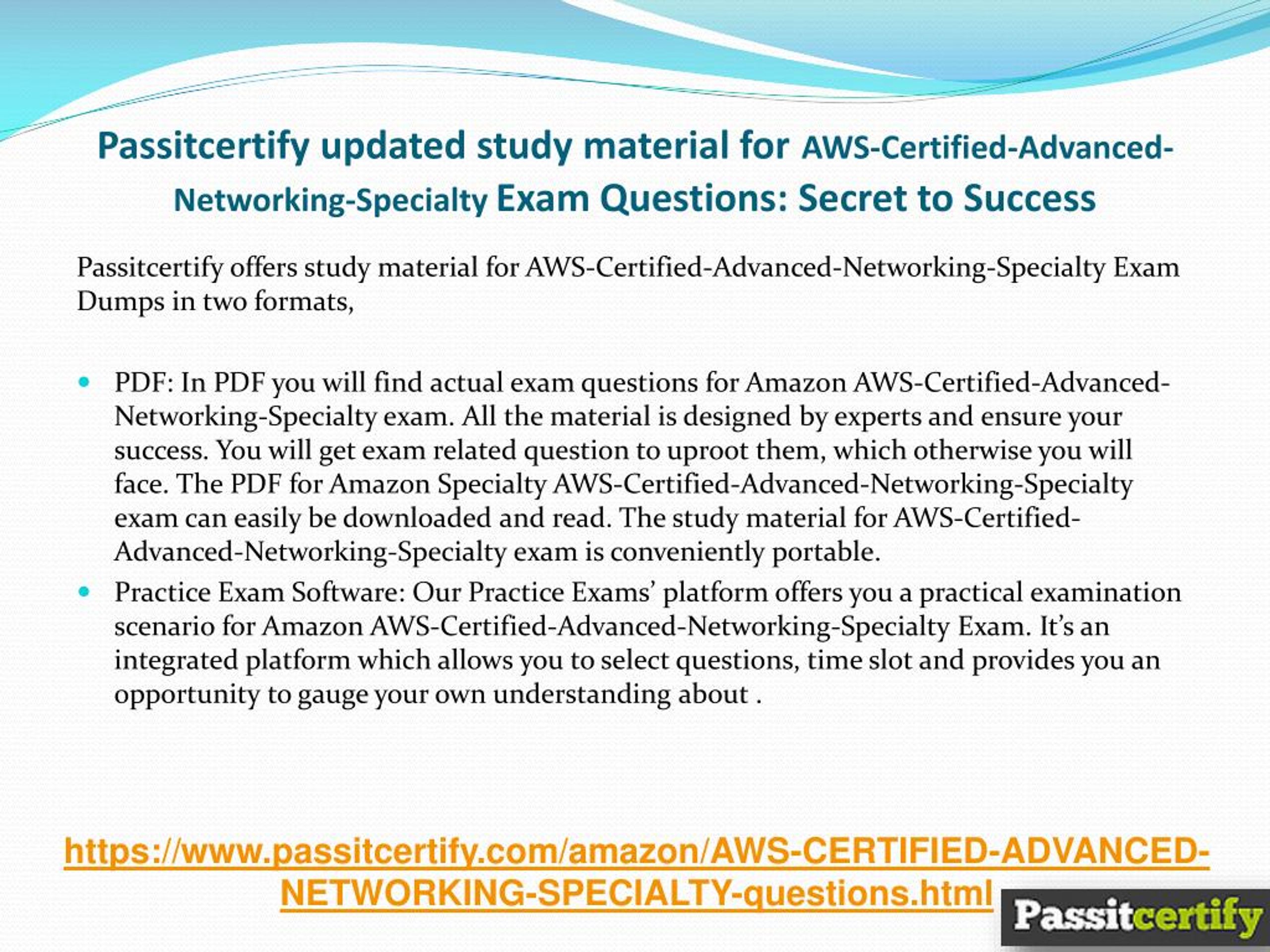 AWS-Advanced-Networking-Specialty Exam Cram Pdf